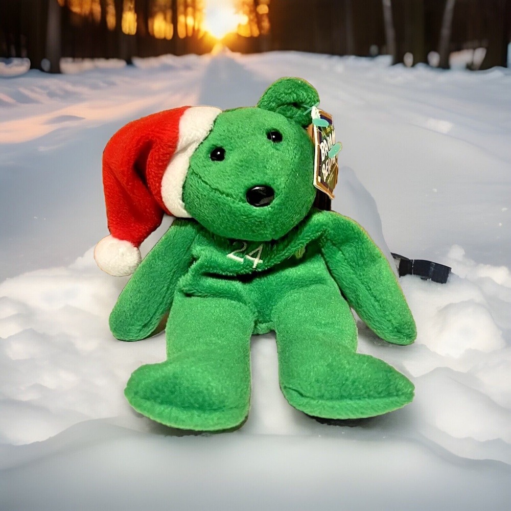 Salvino's Bamm Beano's Ken Griffey Jr. #24 Holiday Baseball Bean Bear - 1998